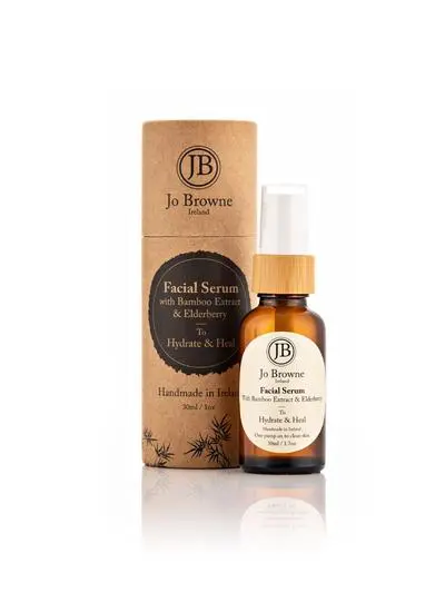 Jo Browne Facial Serum with Bamboo Extract & Elderberry